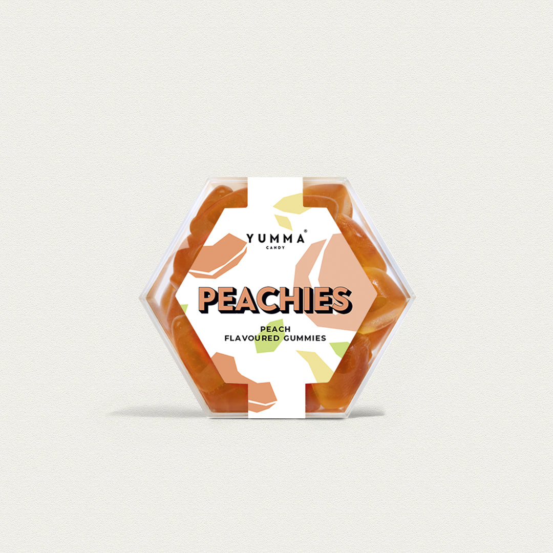 Peachies Hexagon 99g – Yumma Candy