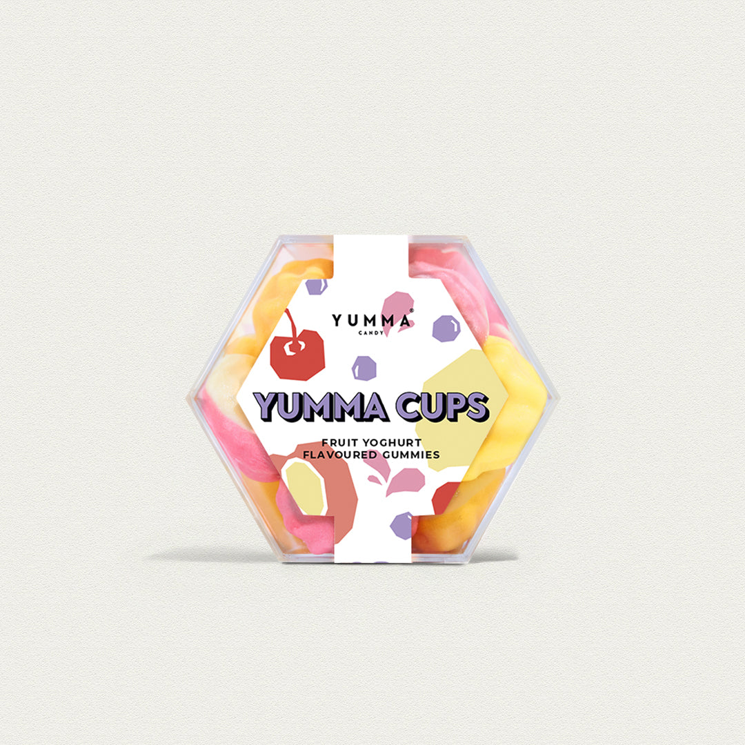 yum様 Yumma Cups Hexagon 79g – Yumma Candy