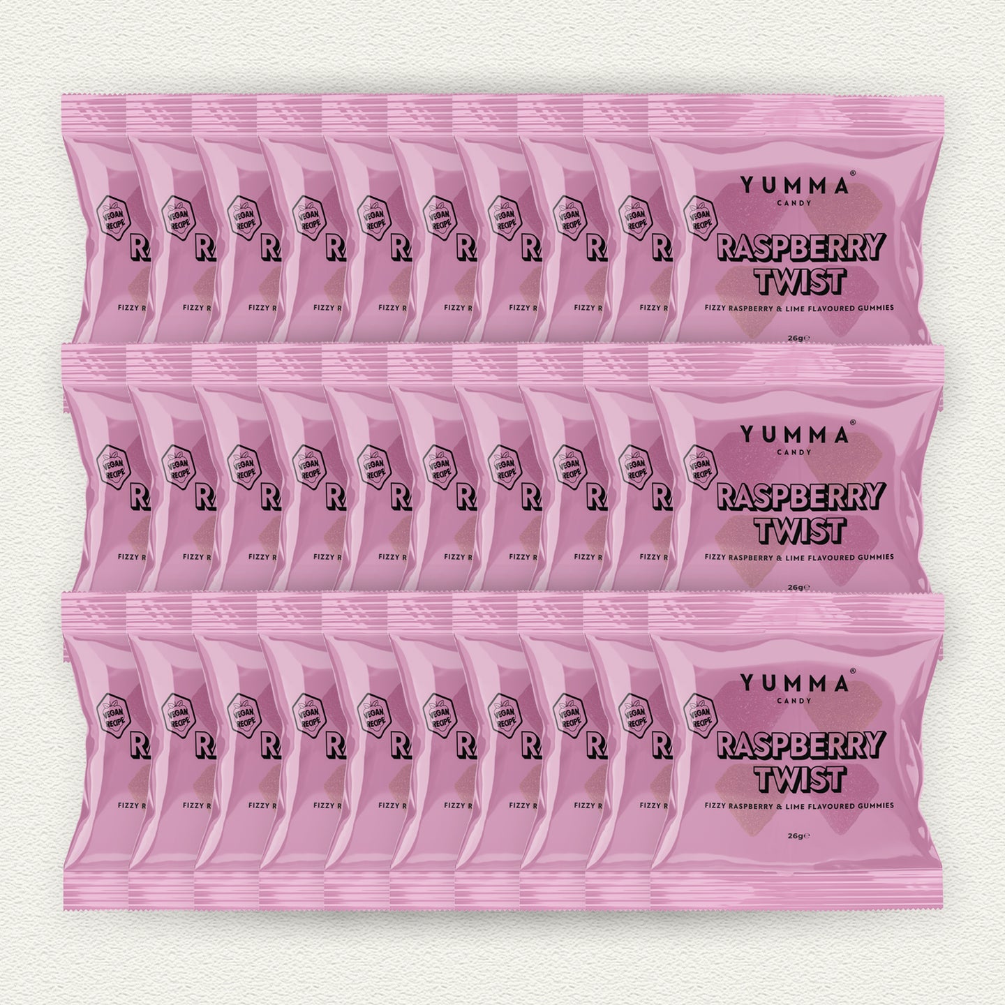 Raspberry Twist Mini Pack Bundle (30 x 26g)