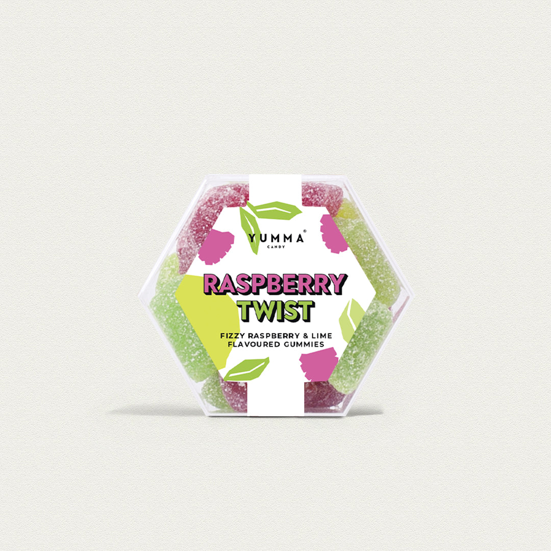 Raspberry Twist 96g – Yumma Candy