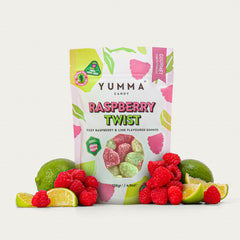 Raspberry Twist Pouch