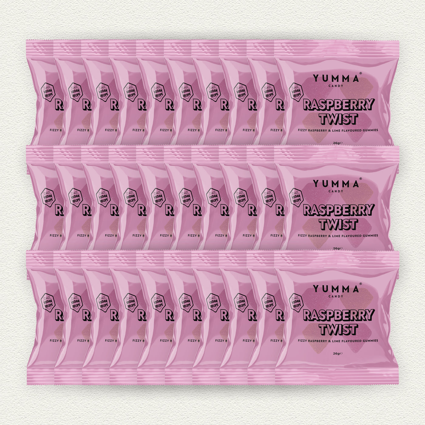 Raspberry Twist Mini Pack Bundle (30 x 26g)